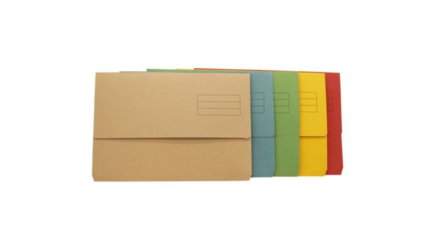 Exacompta A4，大页纸彩色文件袋, , 牛皮纸