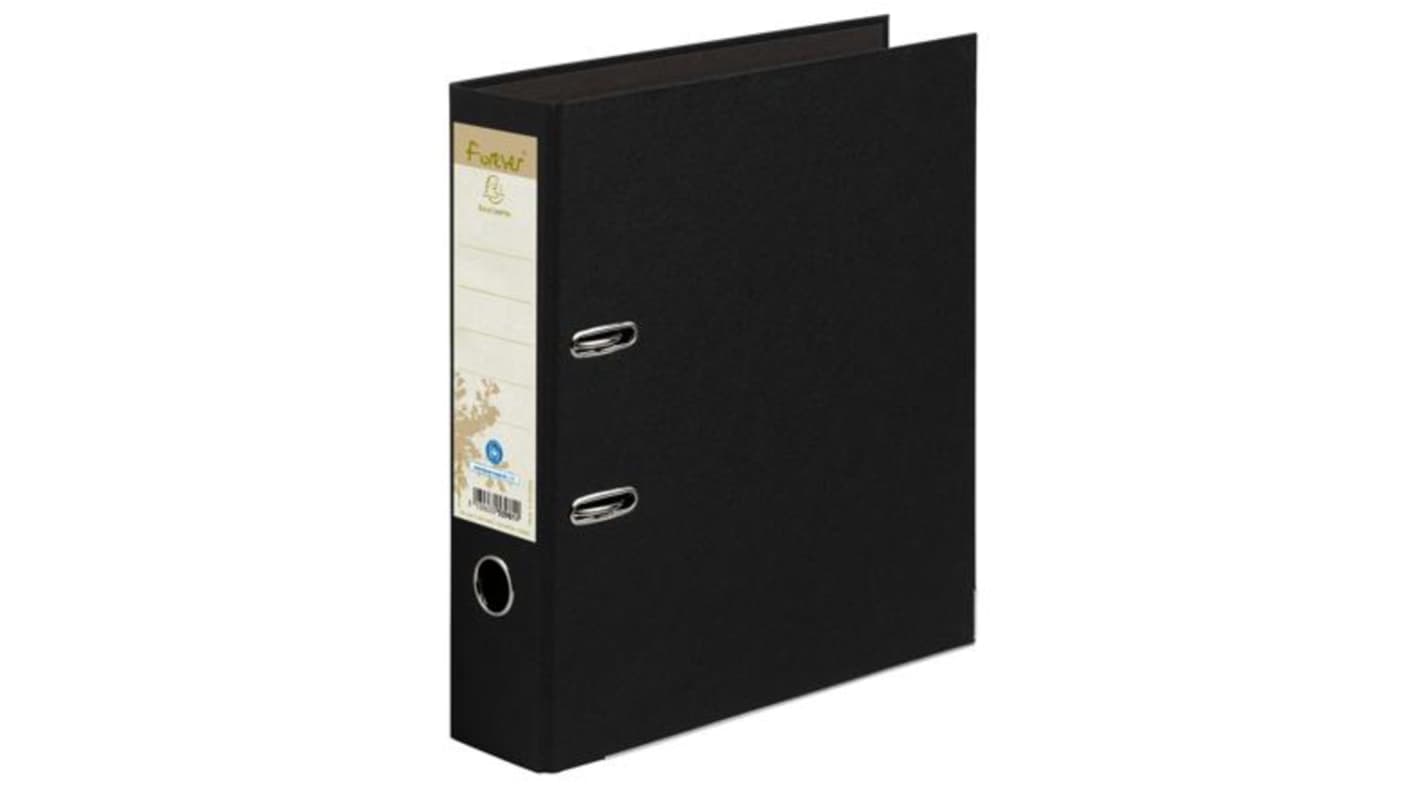 Exacompta Black A4 Ring Binder