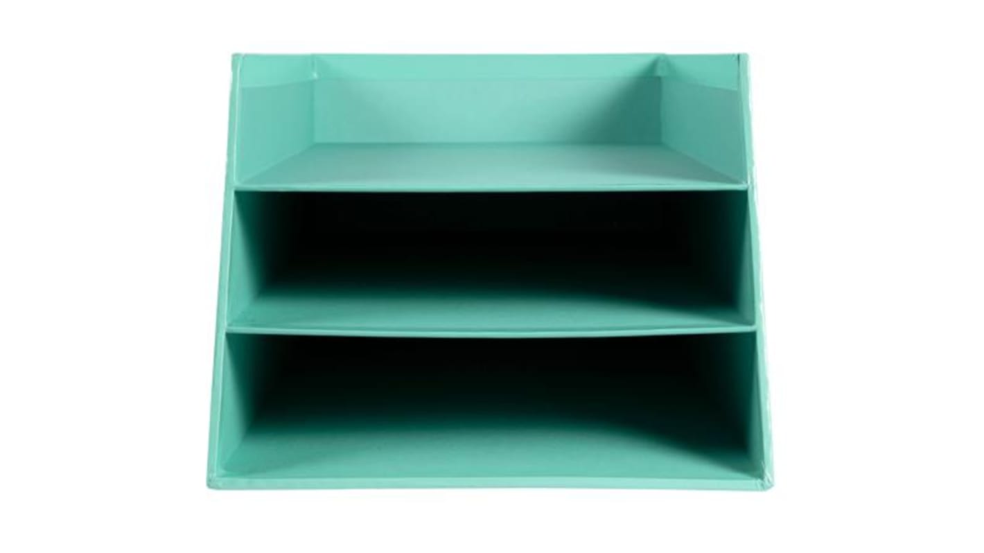 Boîte à courrier Vert en Carton, pour format A4