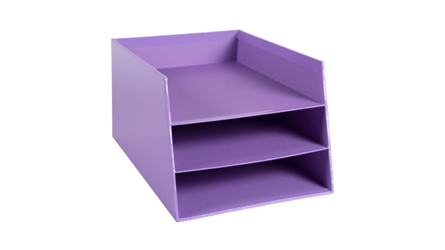 Exacompta Mauve A4 Letter Tray