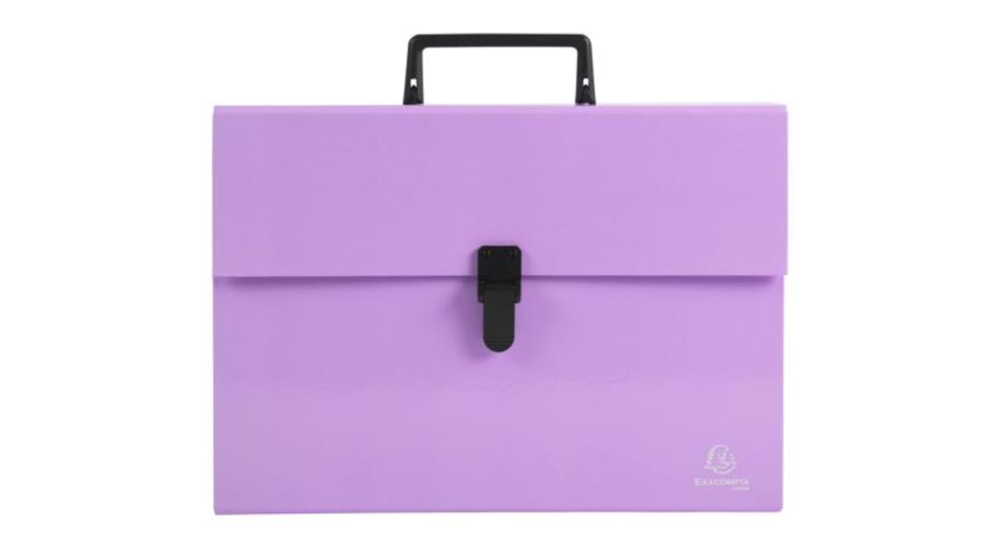 Exacompta Mauve A4 Handifile Expanding Organiser