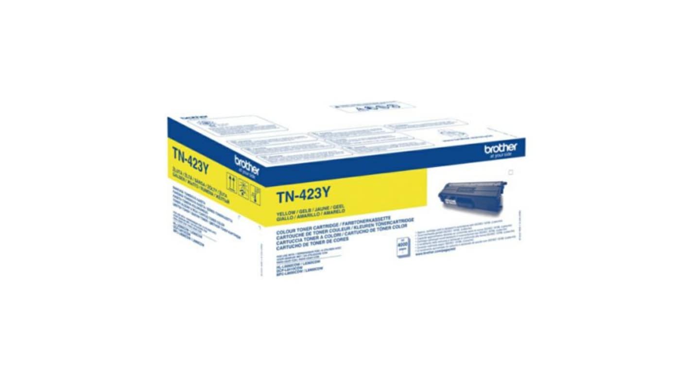 Brother TN423Y Yellow Toner Cartridge, Brother Compatible