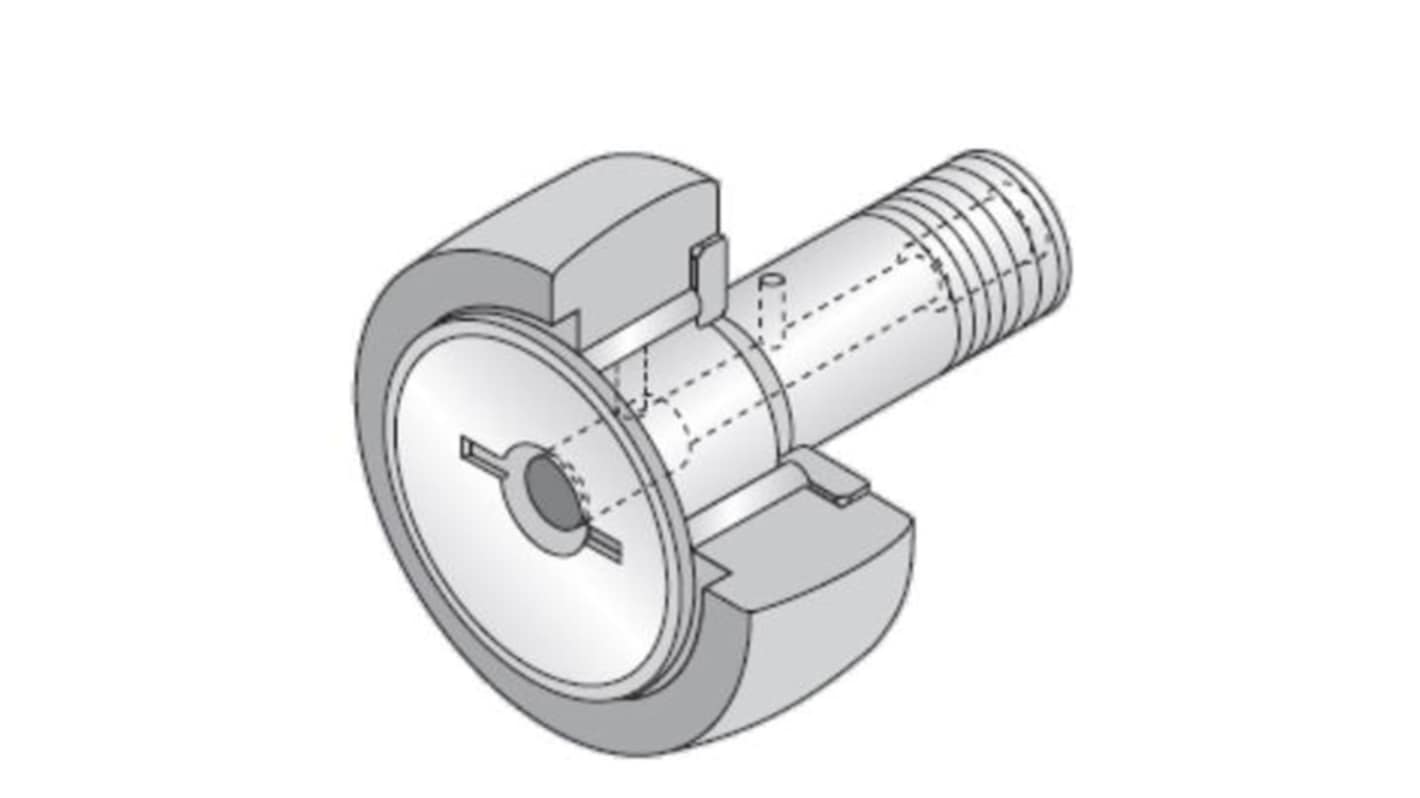 Cam Follower Cam Follower KRV30H/3AS, 12mm ID, 30mm OD