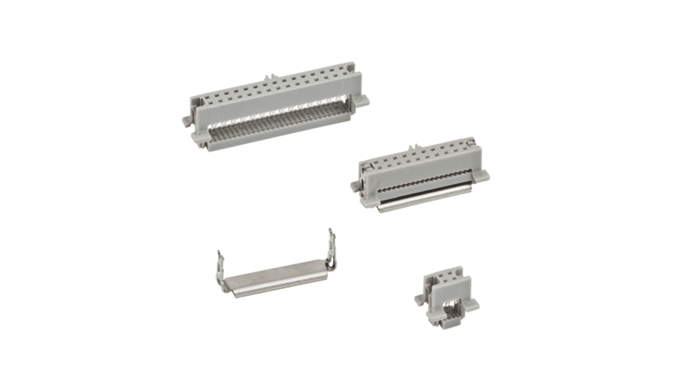 3M 20-Way IDC Connector Socket for Cable Mount, 2-Row