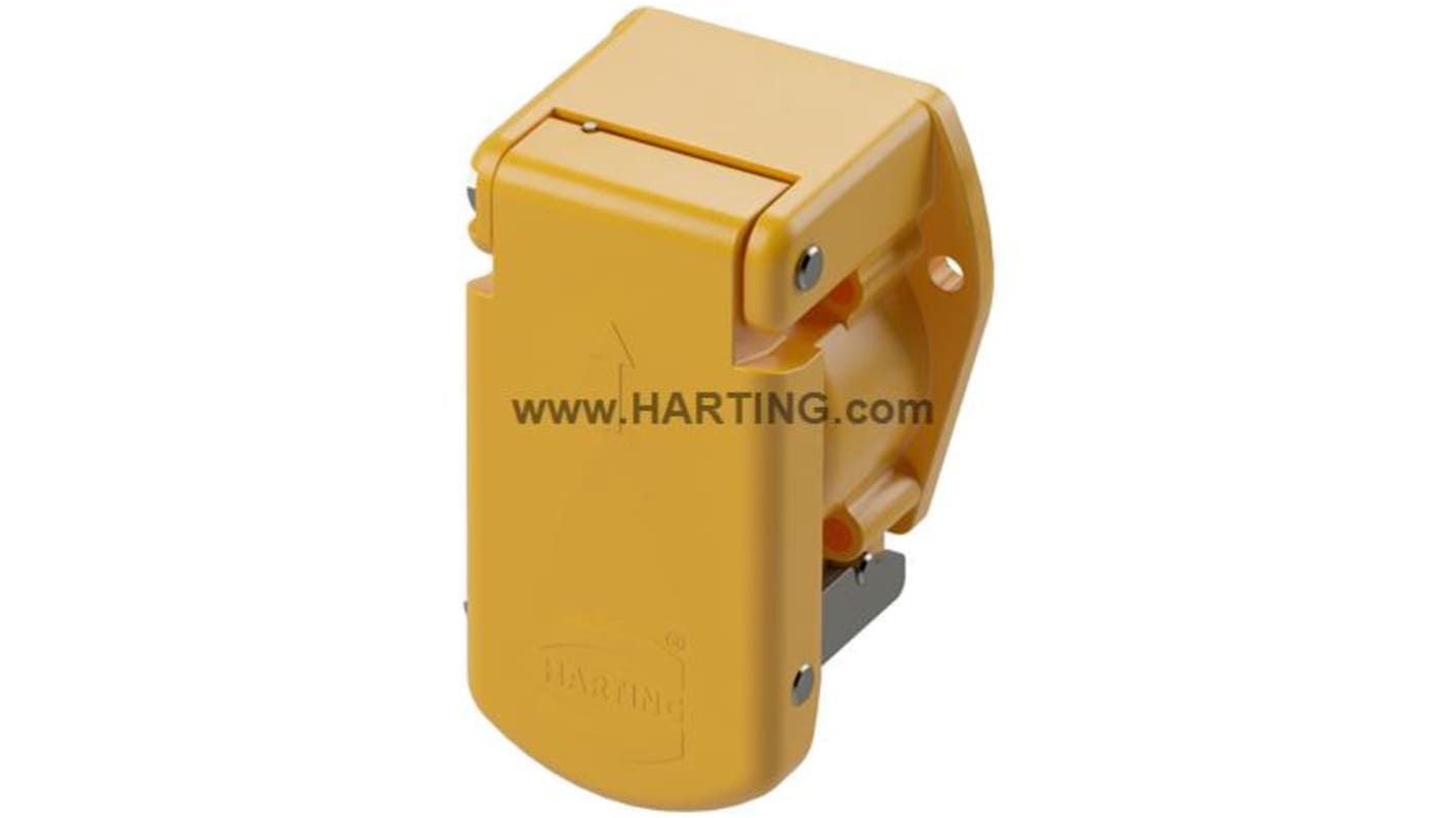 HARTING Circular Connectors, 24 Contacts, Plug-In, Socket, Female, IP67, IP69, HARTING UIC Series