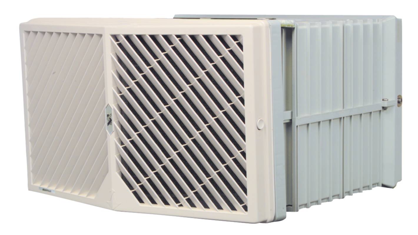 Vent-Axia HR500X HR500X Wall Mount Extractor Fan, 153L/s, 53dB(A), Heat Recovery Cube, Duct Size 200 → 315mm