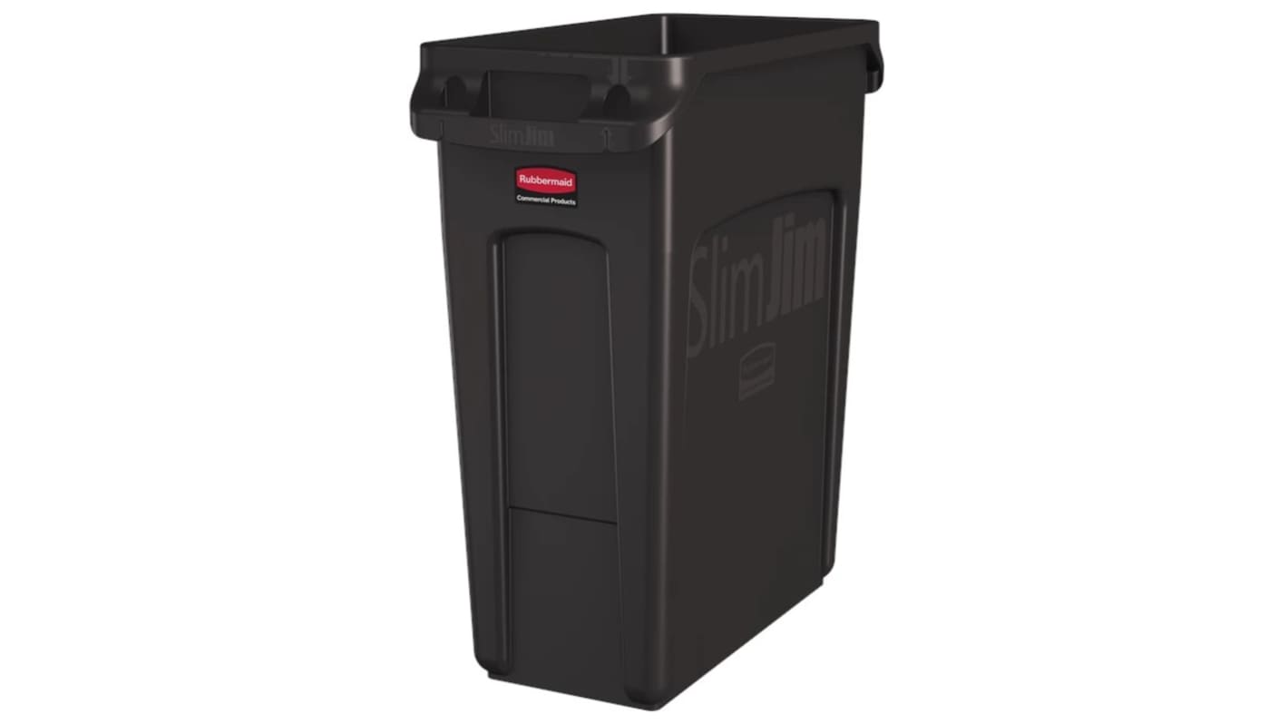 Pojemnik na odpady 16gal, kolor: Brązowy, materiał: Żywica, Rubbermaid Commercial Products