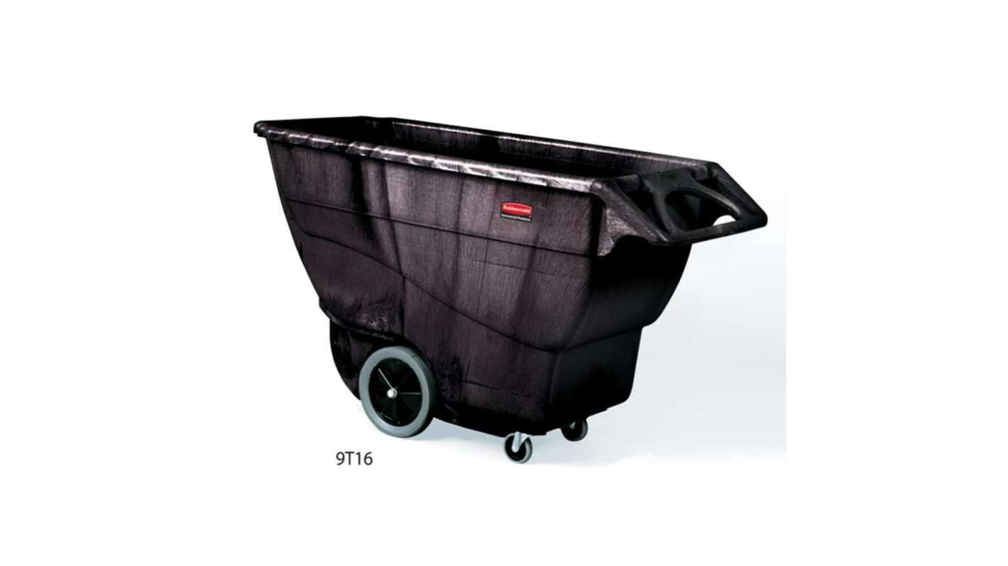 Rubbermaid Commercial Products Plastic Tilt Truck Trolley, 1797.1 x 850.9mm, 2100lb Load