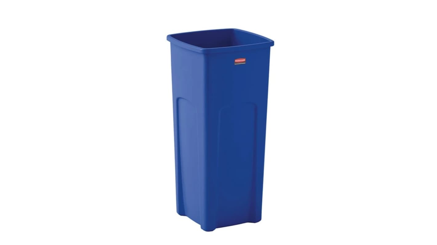 Pojemnik na odpady 23gal, kolor: Niebieski, materiał: Żywica, Rubbermaid Commercial Products