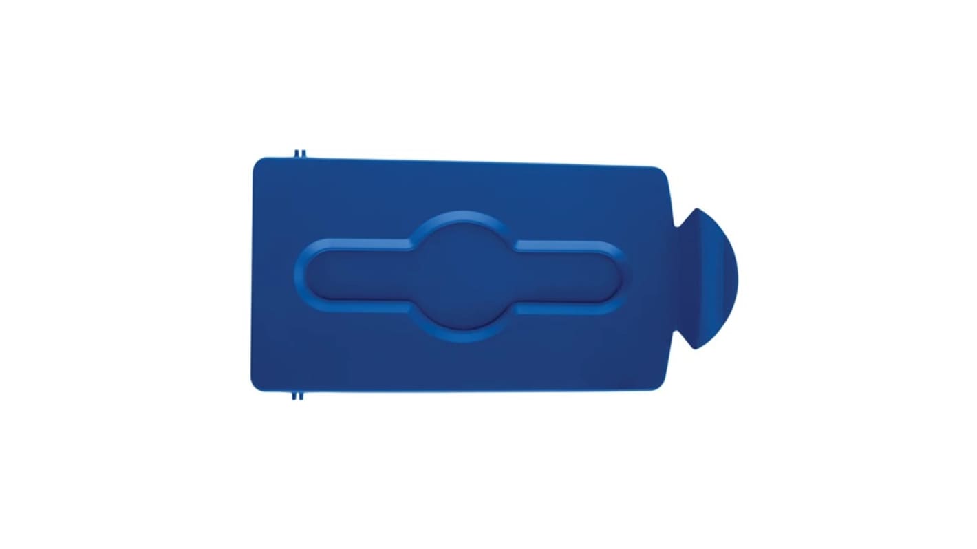 Rubbermaid Commercial Products Blue Waste Bin Lid for Waste Bin, 12.7mm