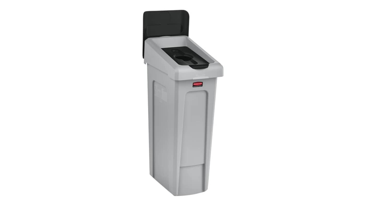 Rubbermaid Commercial Products Black Waste Bin Lid for Waste Bin, 12.7mm