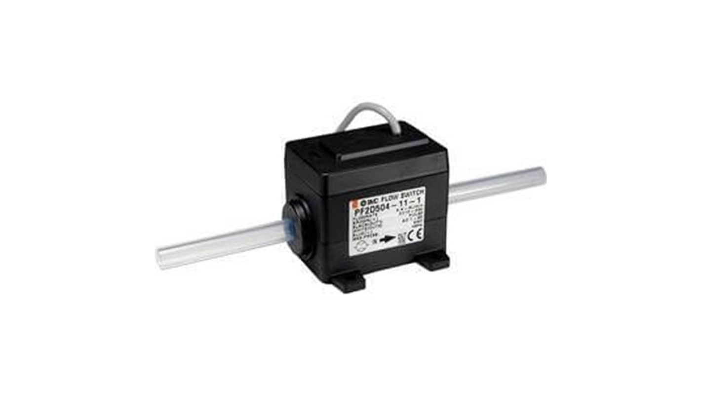 SMC PF2D Series Digital Flow Switch Flow Sensor for Air, 2.5 L/min Min, 45 L/min Max
