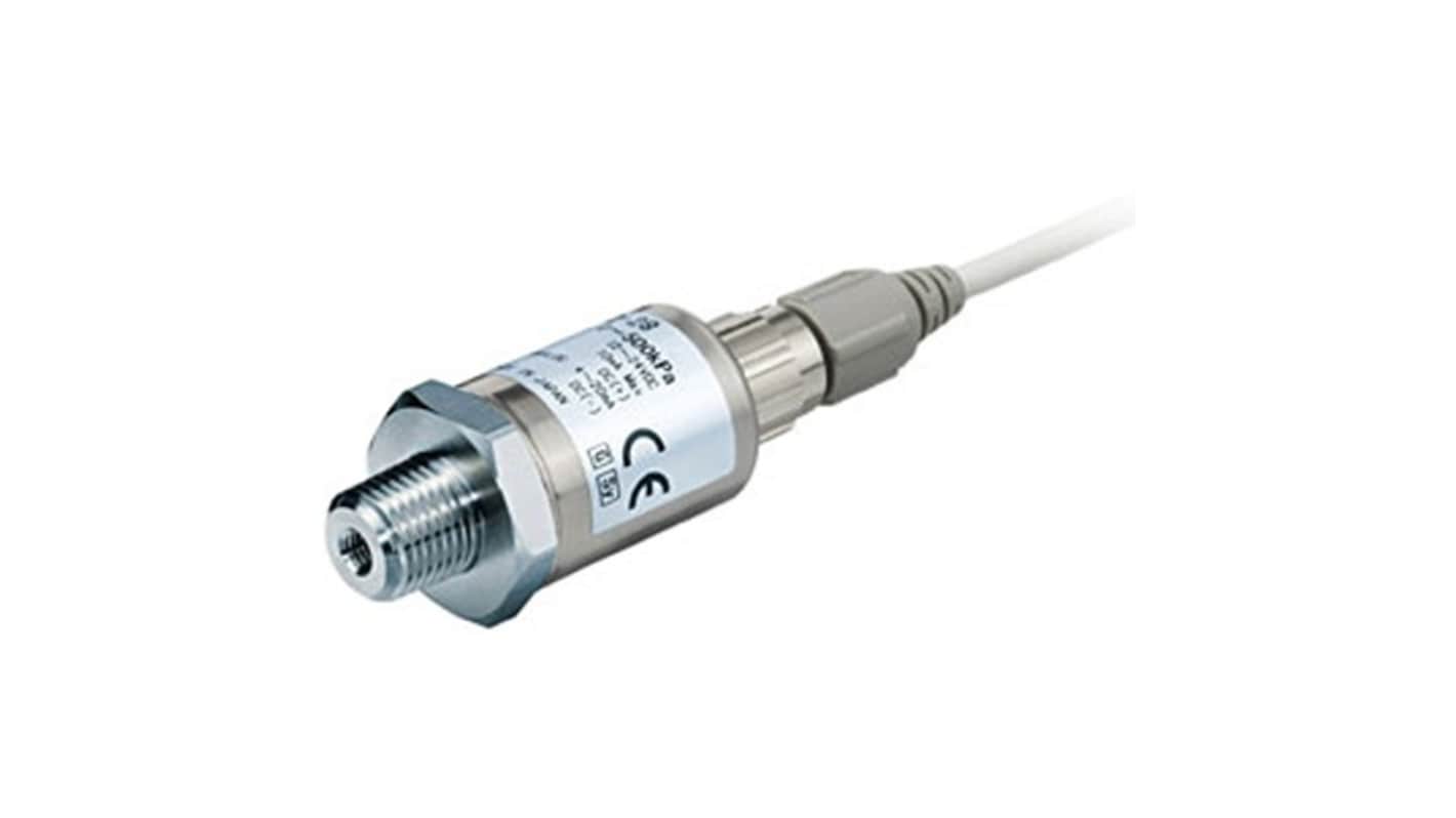 SMC Pressure Sensor 500kPa, 12 → 24V dc, IP65 0 bar