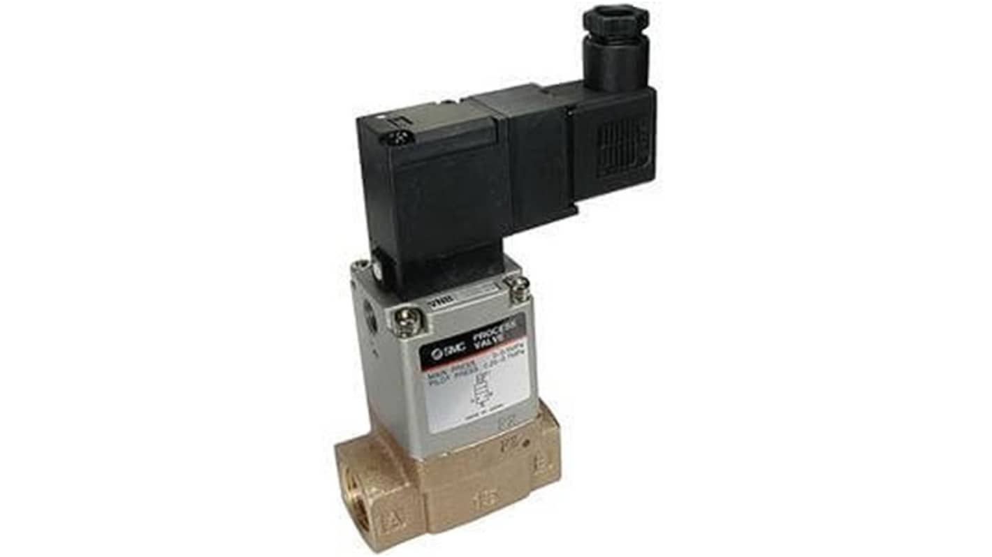 SMC Pneumatic Control Valve EVNB214A-F15A-5D-Q, 2 port(s) , NC, NO, G1/2