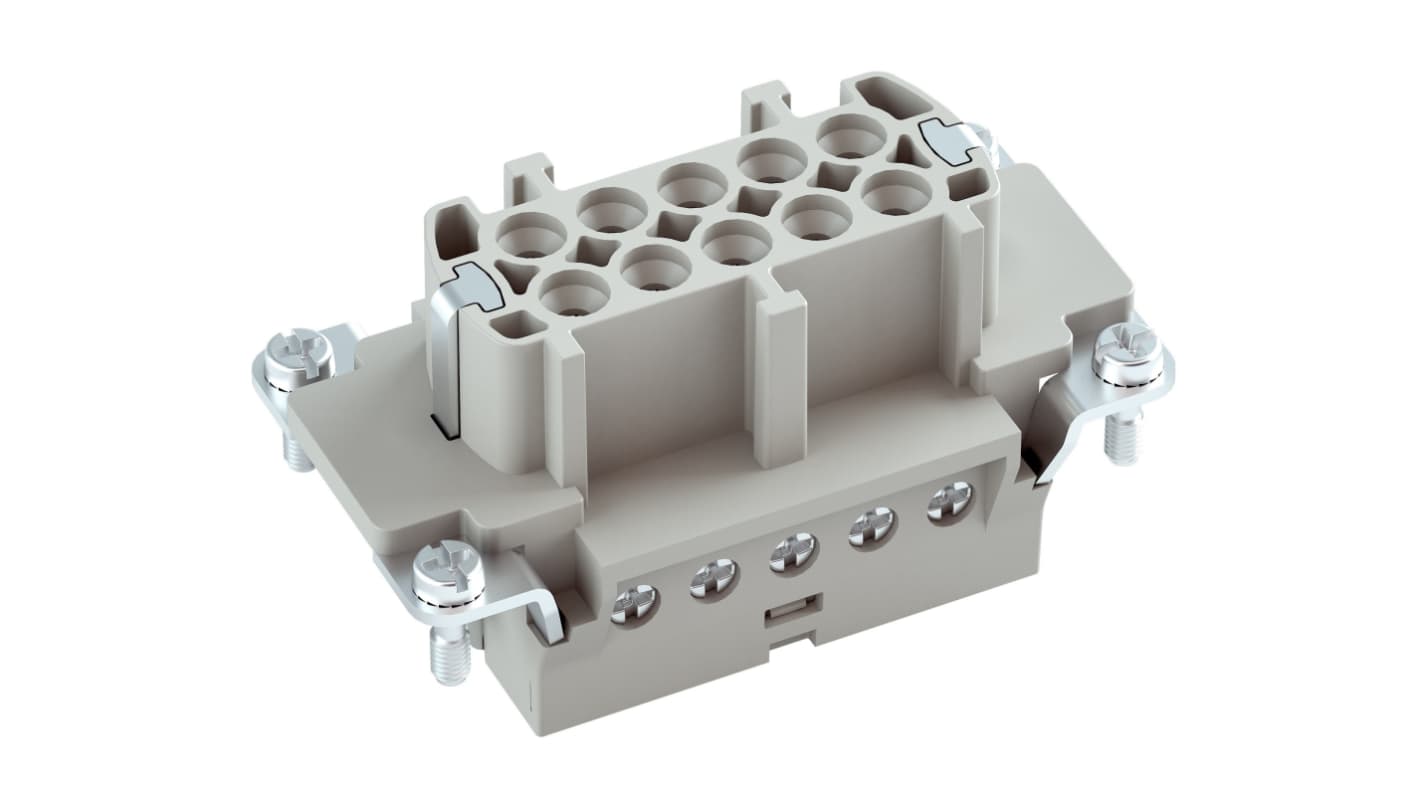 RS PRO Heavy Duty Power Connector, 10A, Female, 10 Contacts