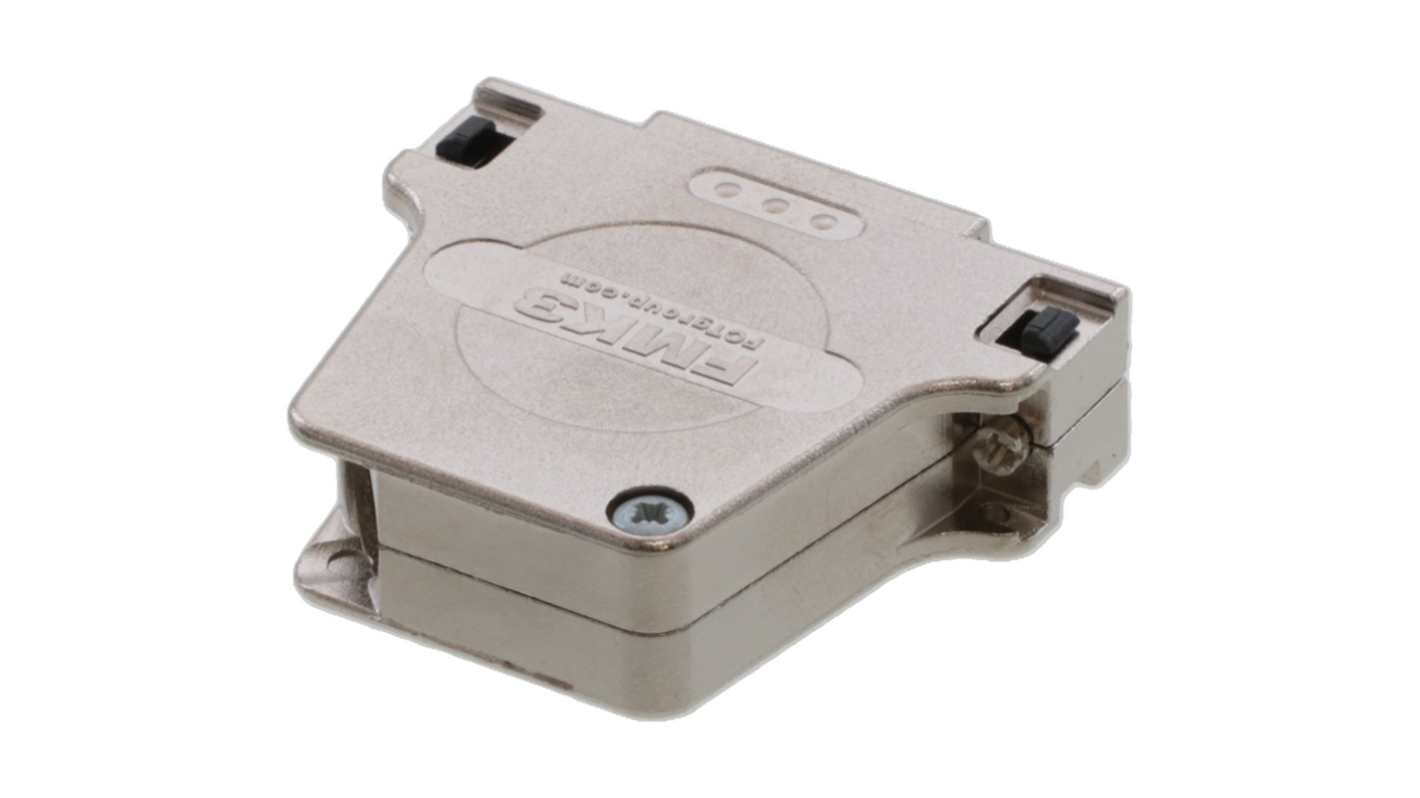 Molex D-Sub外壳, 锌压铸件壳体, 底壳 D-Sub连接器, 直向, S3尺寸, 灰色, 173111系列