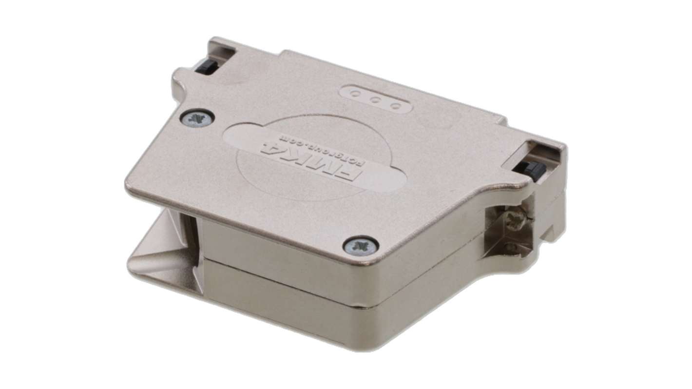 Molex D-Sub外壳, 锌压铸件壳体, 底壳 D-Sub连接器, 直向, S4尺寸, 灰色, 173111系列