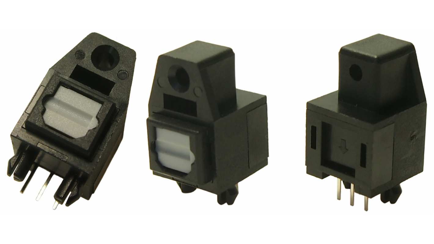 RS PRO 16Mbps Fibre Optic Transmitter 640 → 670nm, Square Fiber Optic Connector, 14 x 12 x 19mm