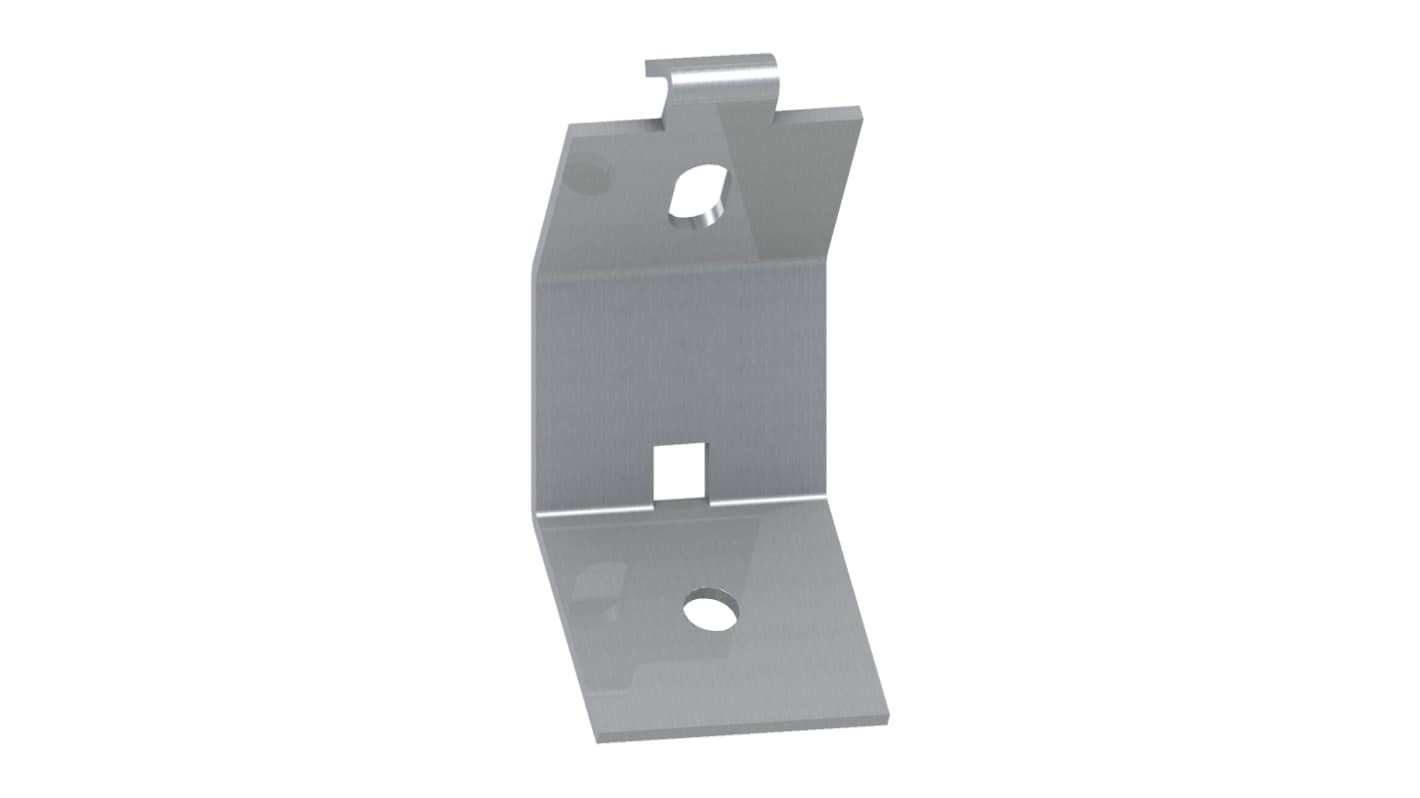 Schneider Electric PanelSeT Series Galvanised Steel Cable Ducting Support for Use with Cable Duct, 52 x 34 x 55mm
