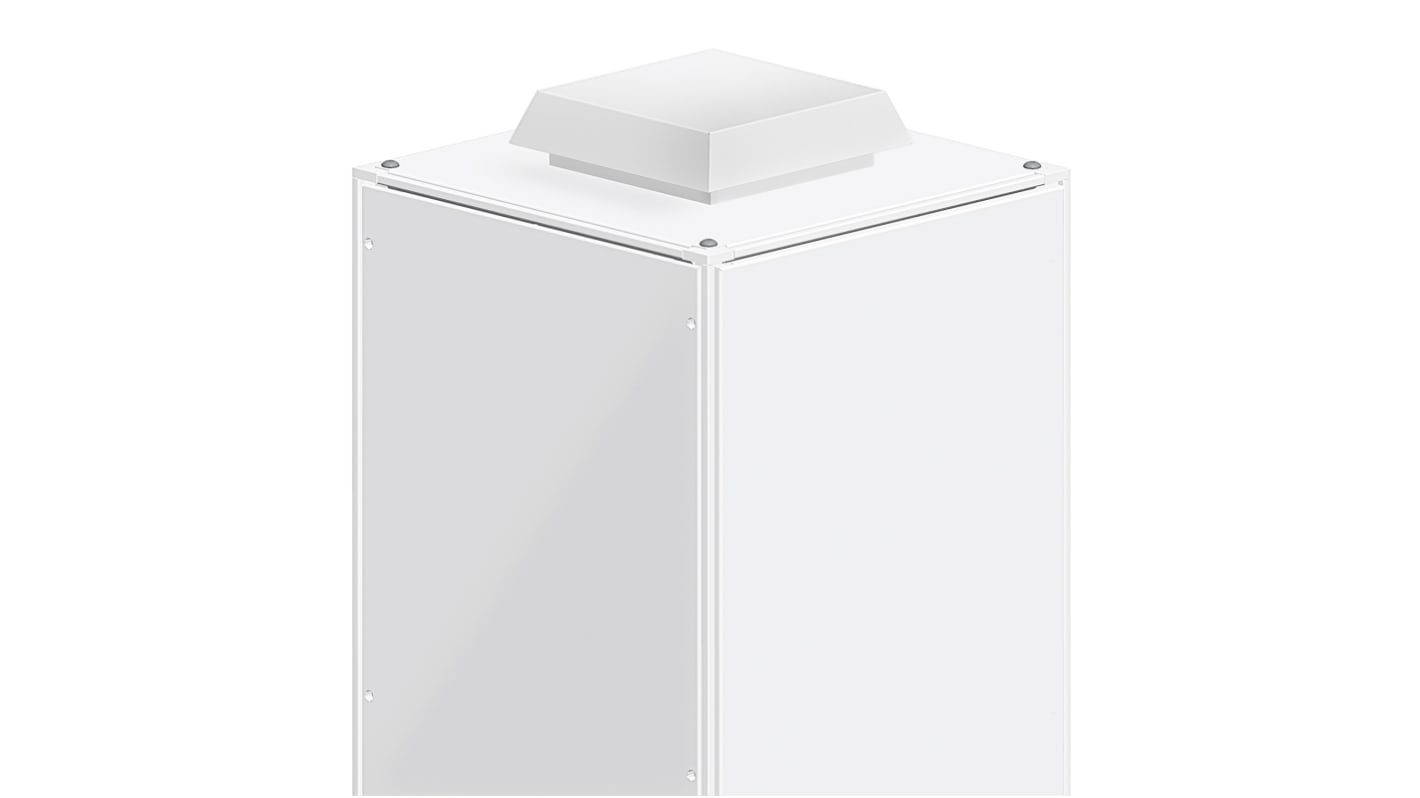 Schneider Electric White Steel Vent Grille, 340 x 340 x 90mm