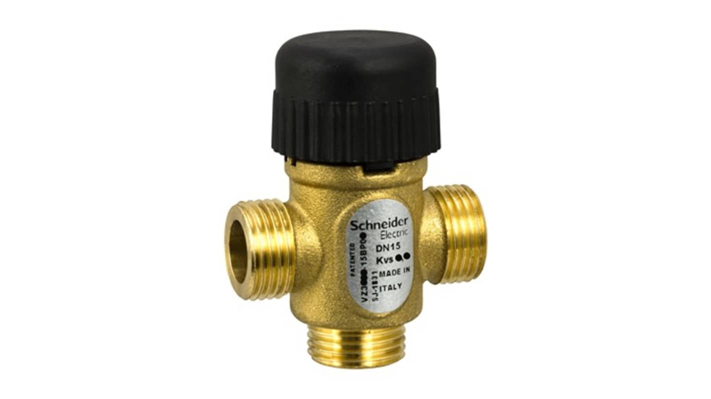 Schneider Electric 3 port Zone Valve, Zone Valve type , 15mm Pipe Size, 351.6 kPa
