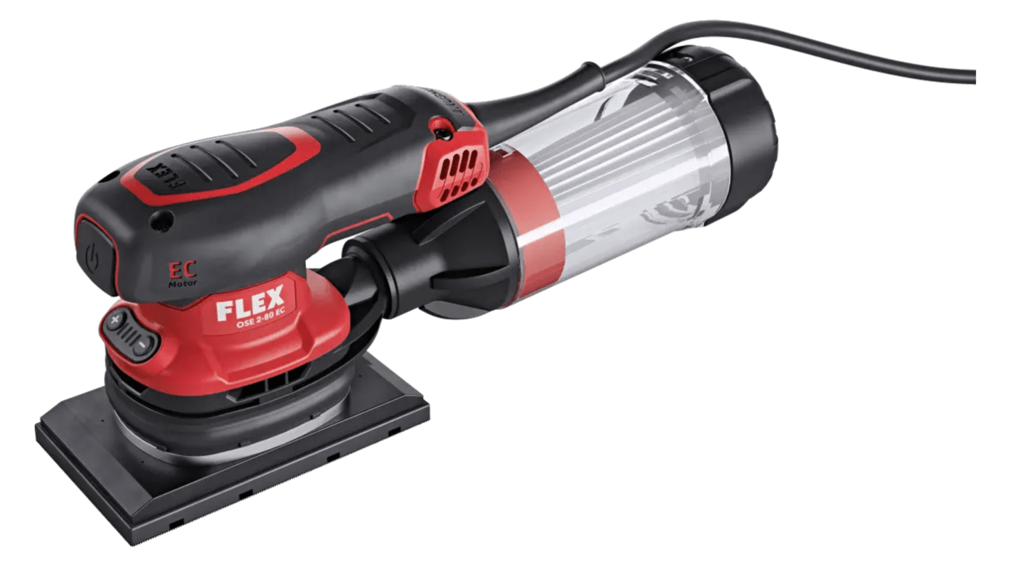 FLEX 468924 130mm Corded Orbital Sander, French 2 Pin Plug
