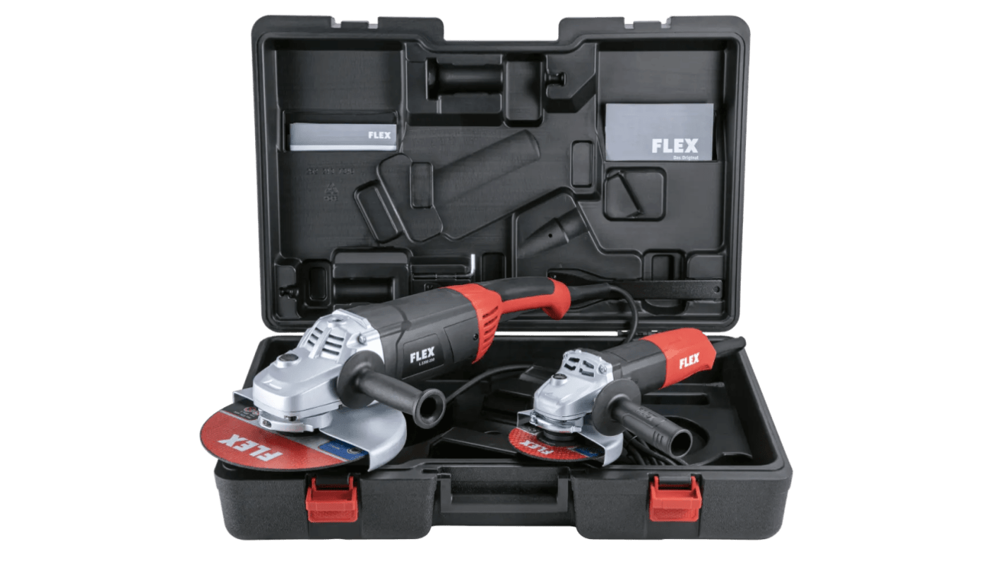 FLEX 492302 Corded Angle Grinder, French 2 Pin Plug