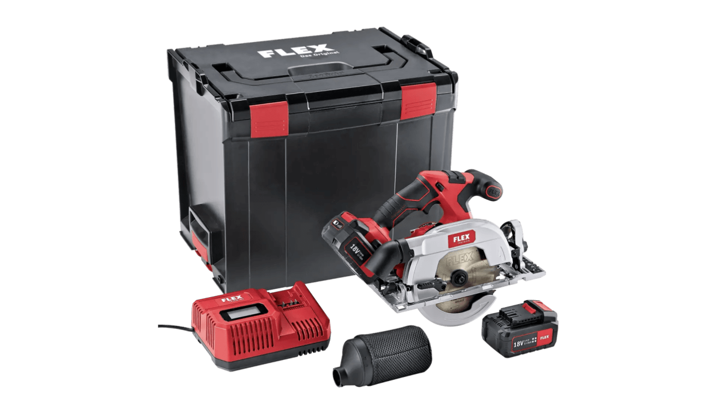 FLEX FEMA CS 454028 165mm Cordless Circular Saw, 18V, Cordless