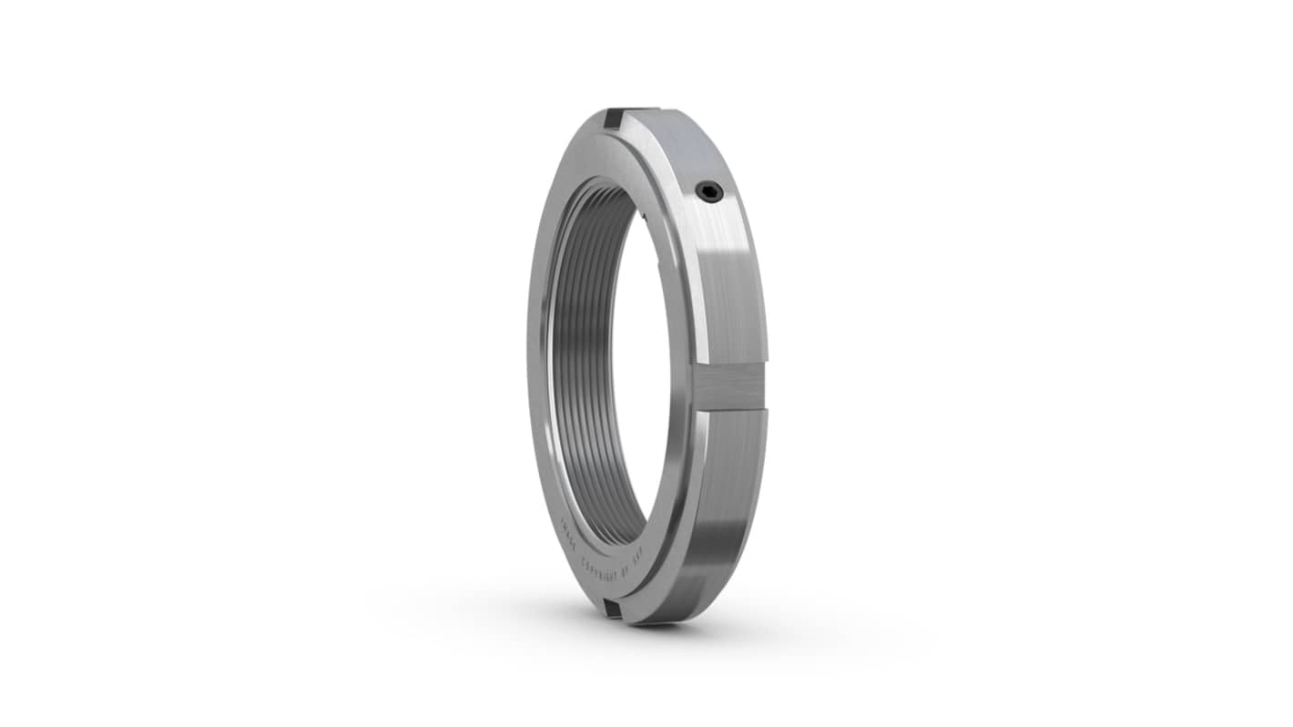SKF 铸铁轴承座外壳, 45mm内径, 54mm中心高度, 12mm安装孔
