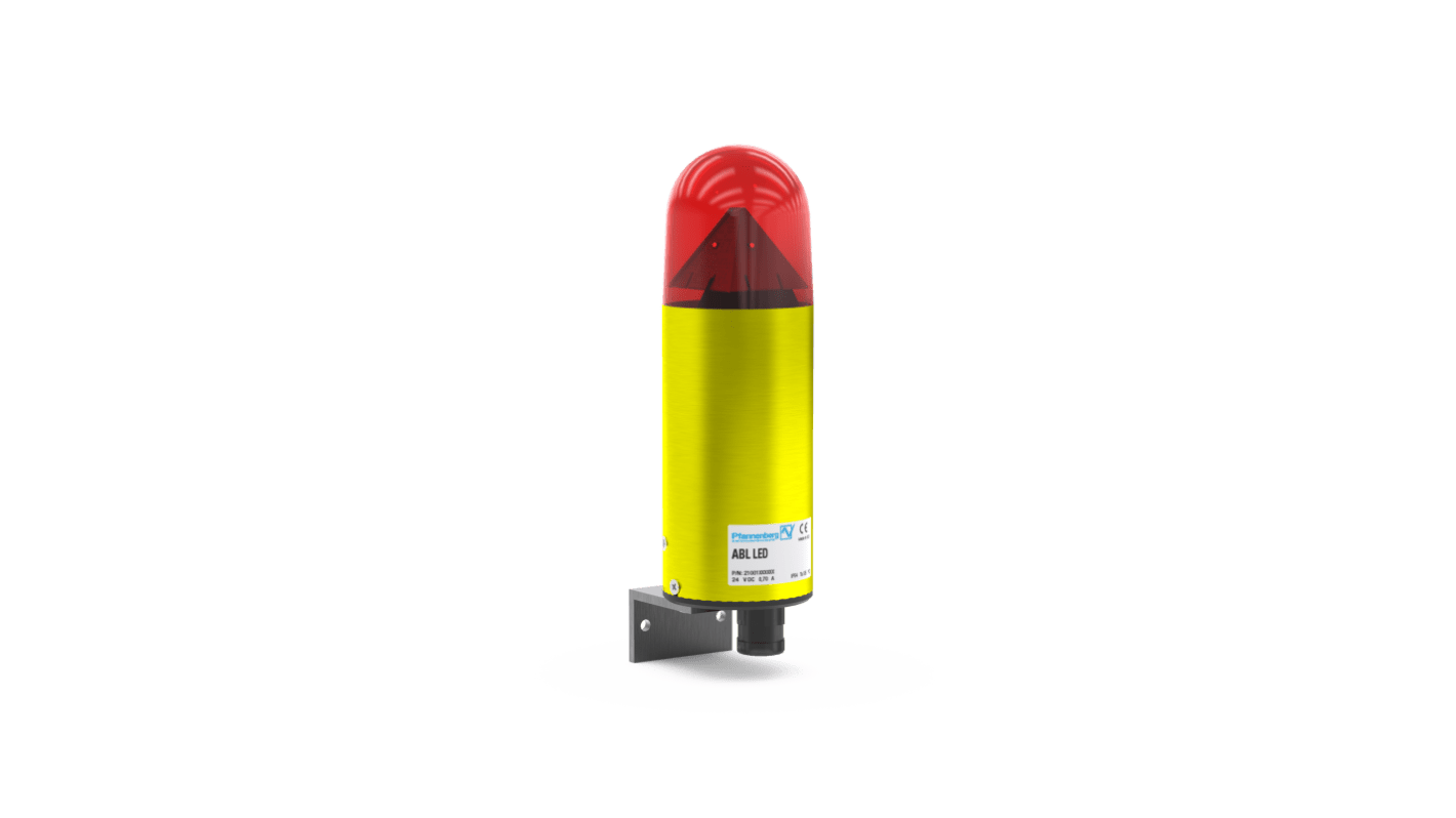 Pfannenberg 红色闪光LED警示灯, 230V ac/dc, 直接安装, IP54