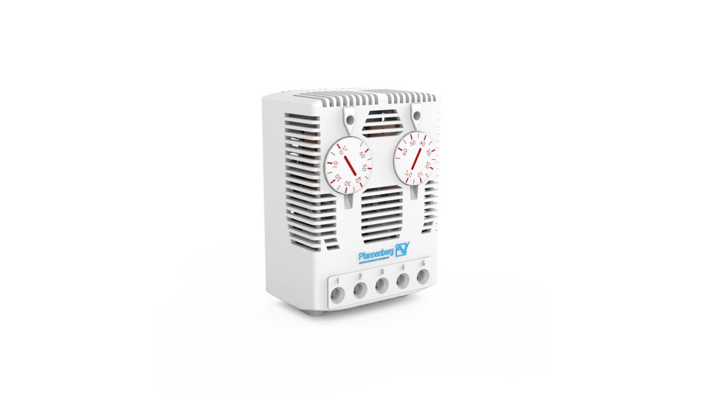 Pfannenberg FLZ NC Thermostat, 10A, 240 V, 0 → 60 °C