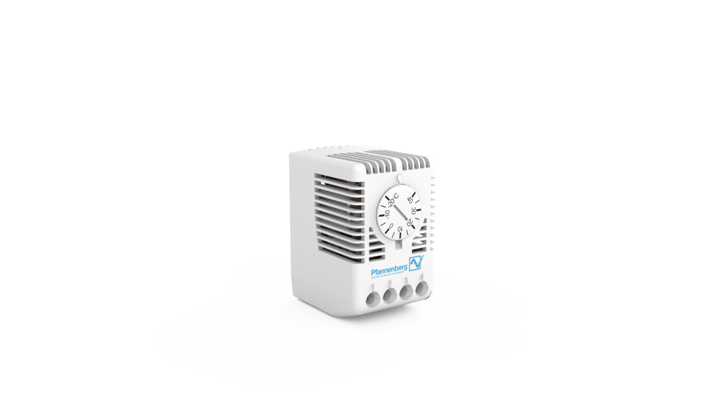 Termostat -40 → 80°C 100 → 250 V Przełączanie Pfannenberg parametry styku: 10A FLZ 510