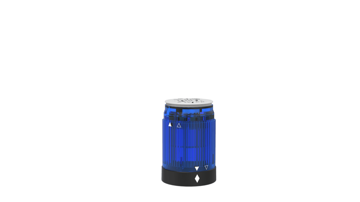 Pfannenberg BR 50 Series Blue Flashing Effect Signal Tower for Use with PY X-L-15, 24 V ac/dc, LED Bulb, AC/DC, IP54