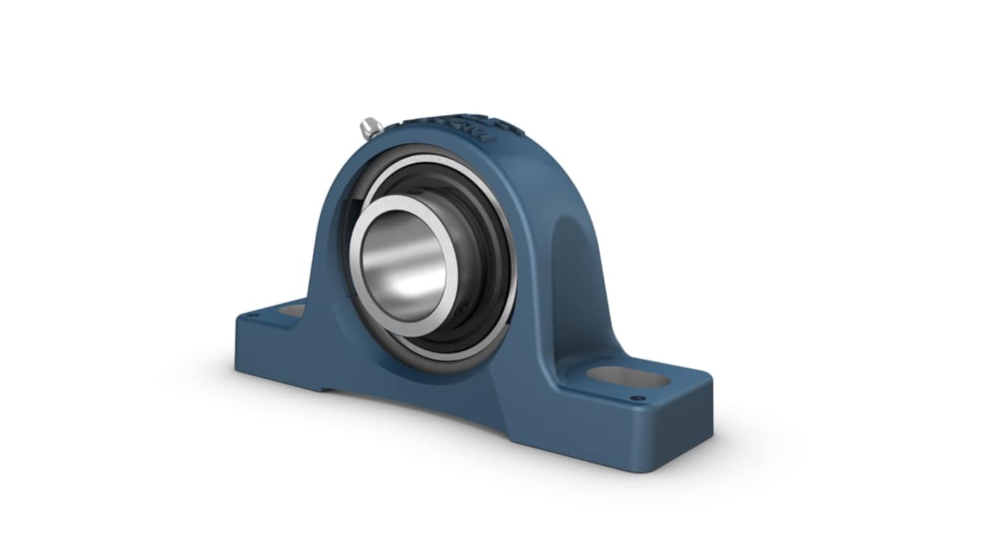 SKF SA M14 Male Steel Rod End, 15mm Bore, 85mm Long, Metric Thread Standard, Male Connection Gender