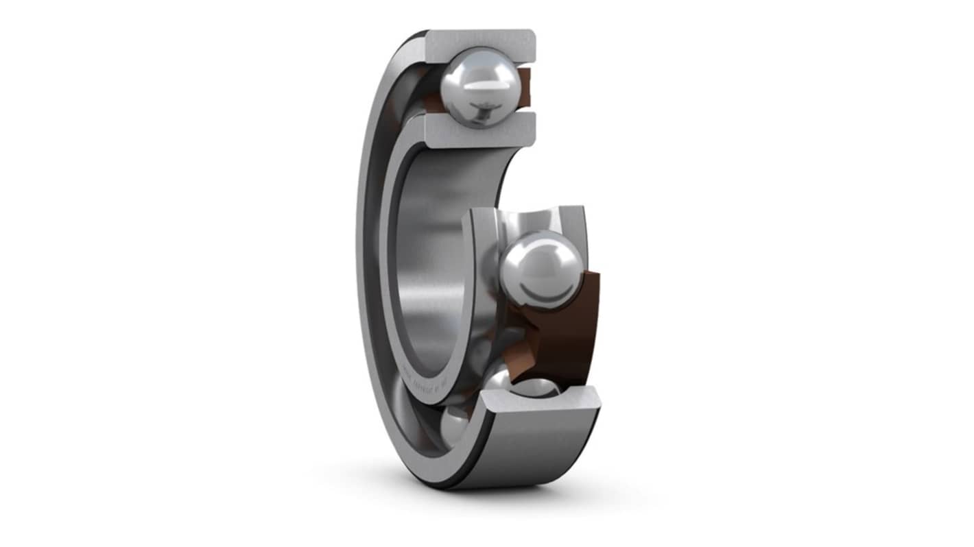 SKF SCF Steel Rod End, 25mm Bore, 74mm Long, Metric Thread Standard