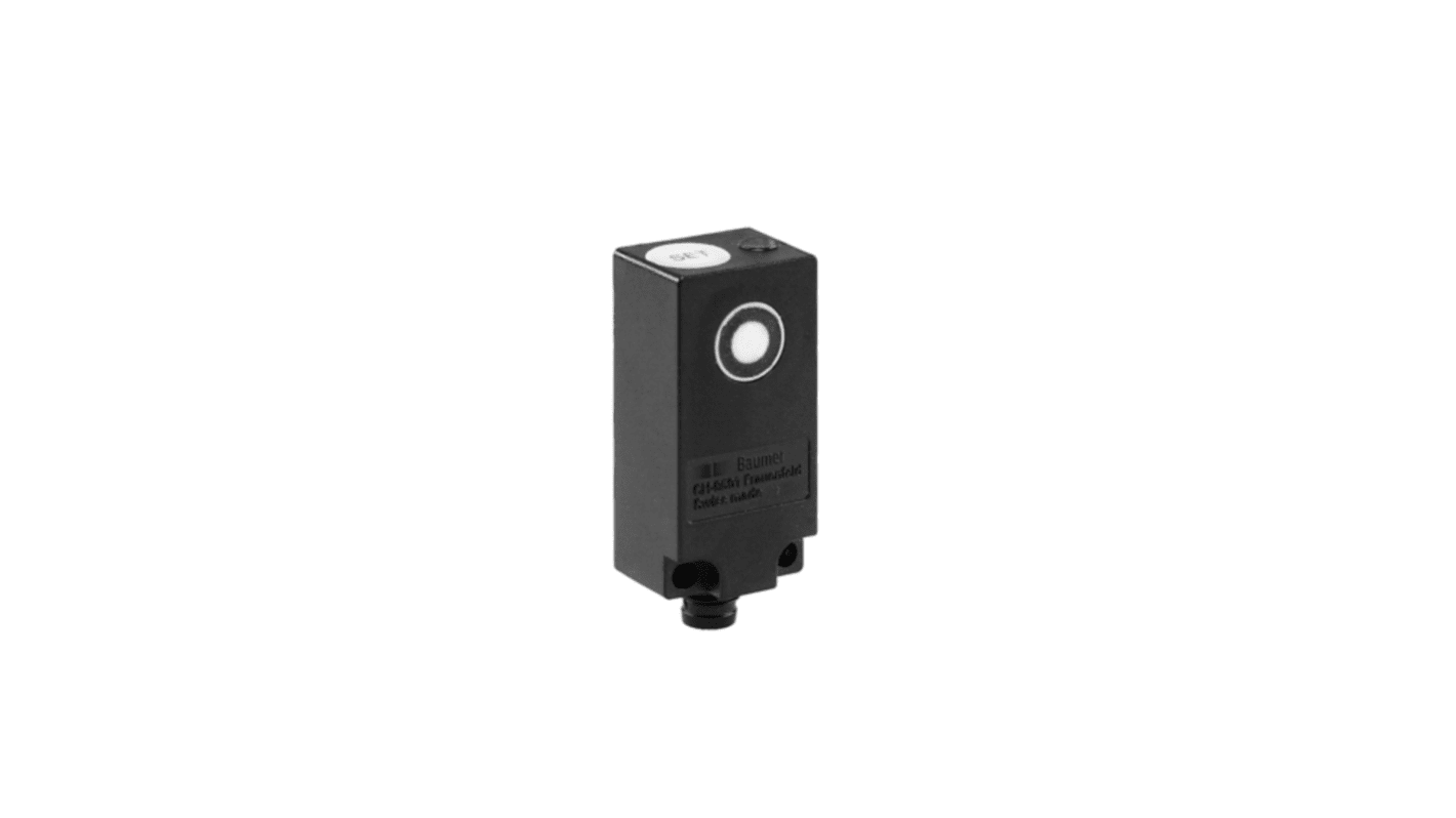 Baumer Proximity Rectangular Proximity Sensor, M8, 20 → 200 mm Detection 0-10 V, 15 → 30 V
