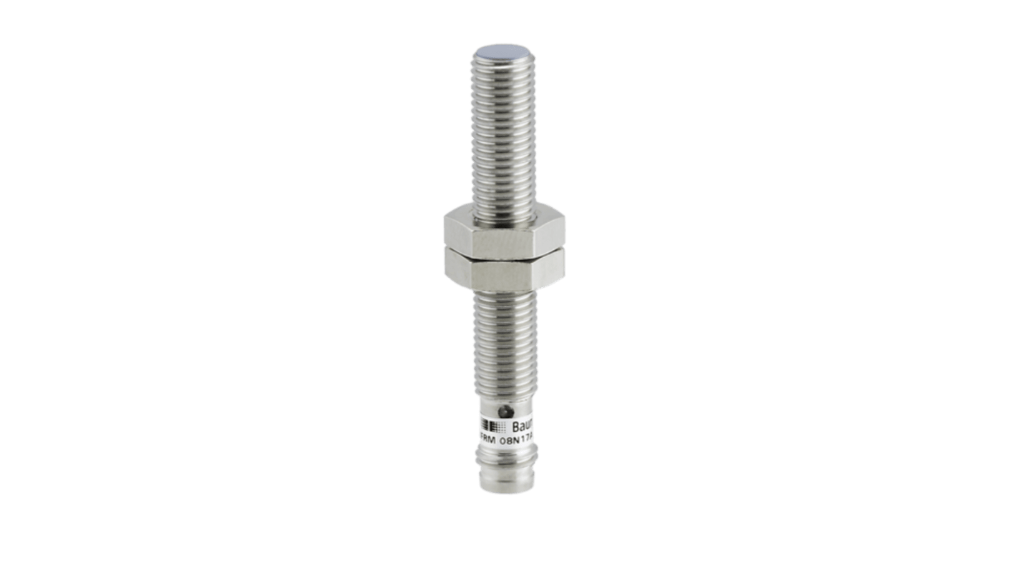 Baumer近接 近接センサ 範囲： 2 mm ,M8 ,6 → 30 V