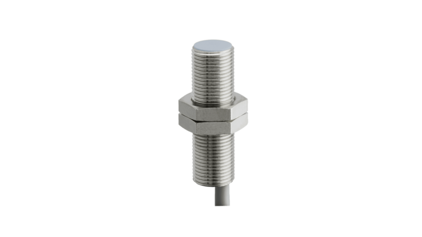 Baumer Proximity Threaded Barrel Proximity Sensor, M8, 4 mm Detection, PNP NO, 6 → 30 V