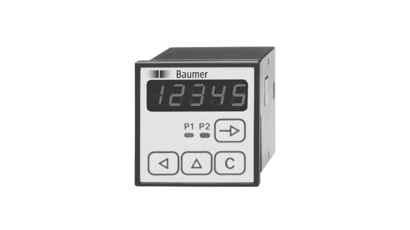 Baumer 计数器计数器, 5位数字, 12 → 30V DC电源, NE216系列