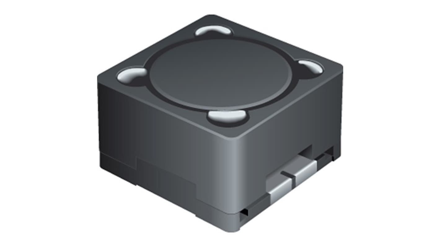 Bourns, SRR1208, 1208 Shielded Power Inductor with a Ferrite DR and RI Core, 1.2 mH ±10% Shielded 3A Idc Q:10