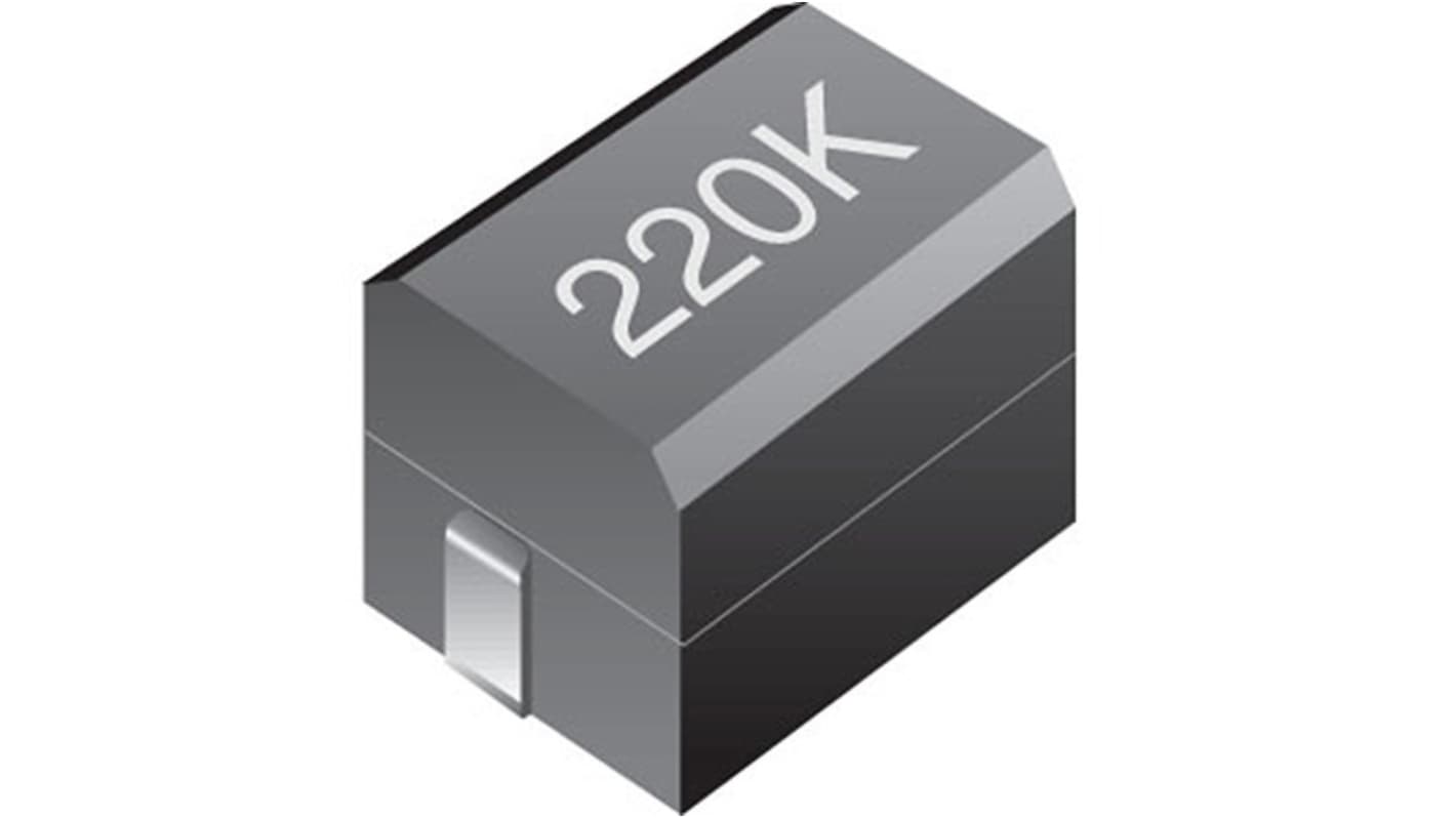 Bourns, CM453232, 4532 Unshielded Wire-wound SMD Inductor with a Ferrite Core Core, 33 μH ±10% Chip Coil 160mA Idc Q:50