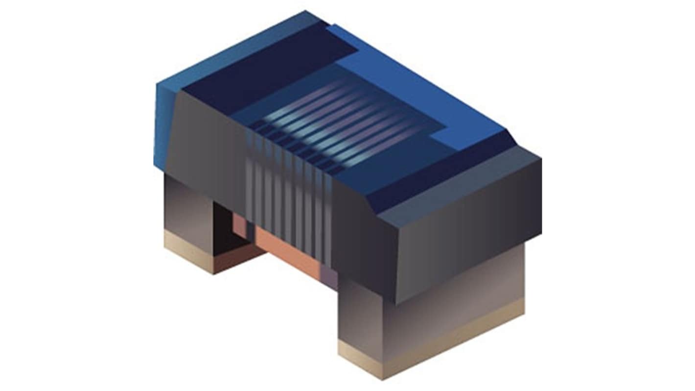 Bourns, CWF1610, 0603 (1608M) Unshielded Wire-wound SMD Inductor with a Ferrite Core, 10 μH 10% Ferrite Core 280mA Idc