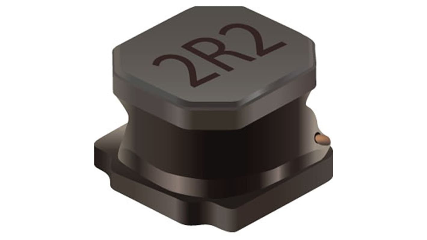 Bourns, SRN5040TA, 5040 Shielded Power Inductor with a Ferrite Core, 22 μH ±20% Semi-Shielded 1.5A Idc Q:15