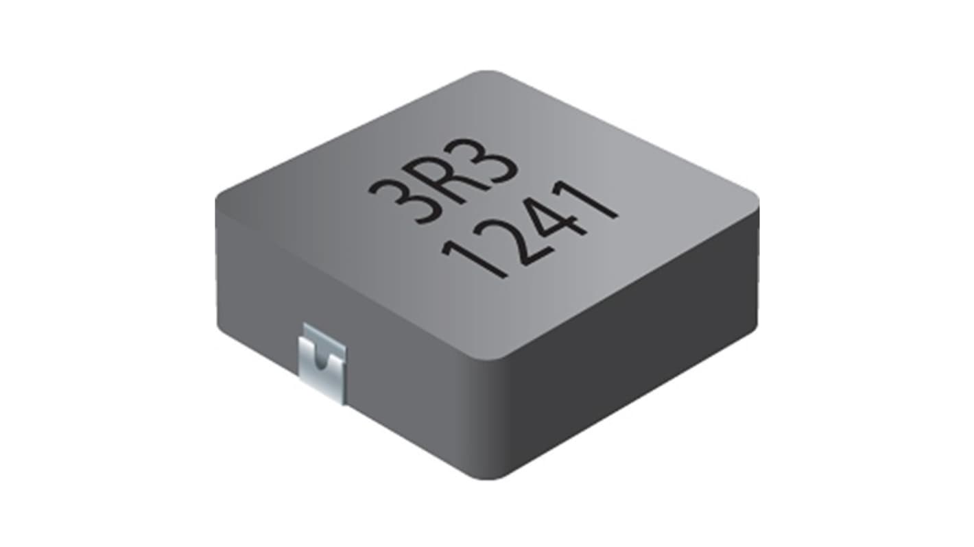 Bourns, SRP5030T, 5030 Shielded Power Inductor with a Iron Powder Core, 10 μH ±20% Shielded 2.75A Idc Q:15