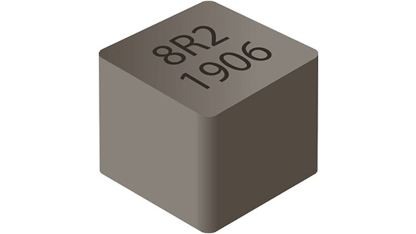 Bourns, SRP5050FA, 5050 Shielded Power Inductor with a Metal Alloy Powder Core, 8.2 μH ±20% Shielded 6.1A Idc Q:15