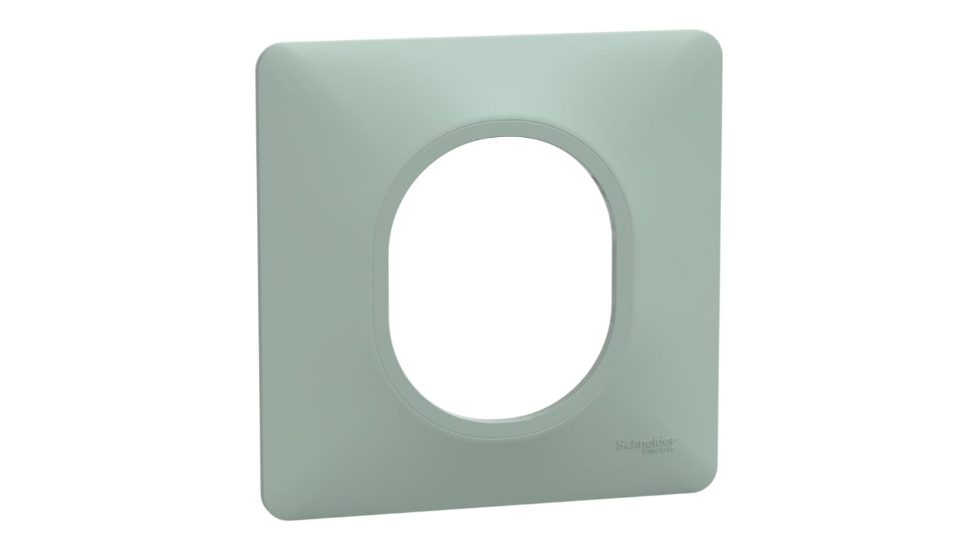 Schneider Electric 塑料灯开关面板, 绿色, 翘板开关, 1位, 87mm高