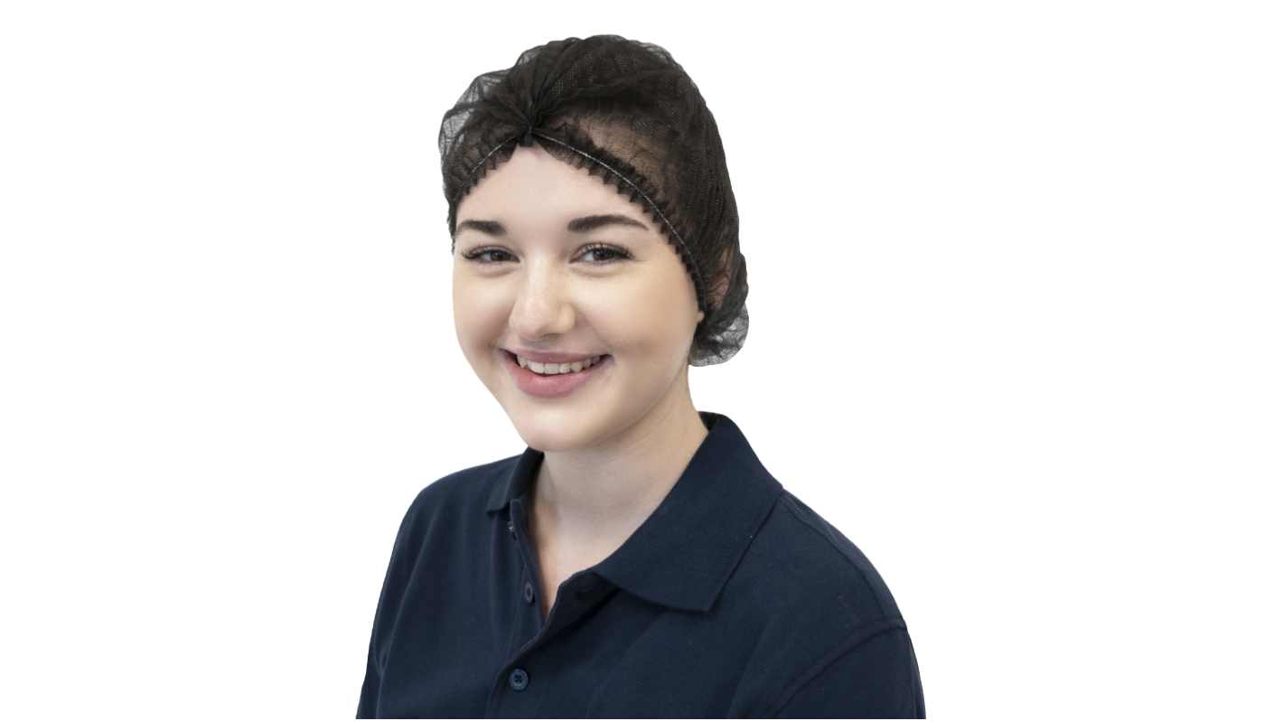 NITRAS SAFETY Black, Hair Net Type