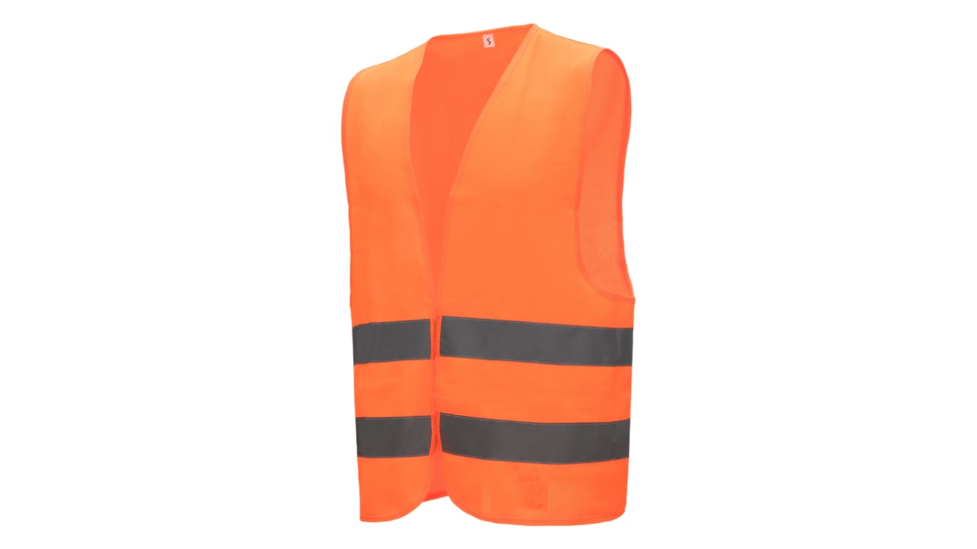 NITRAS SAFETY Orange Breathable Hi Vis Vest, S