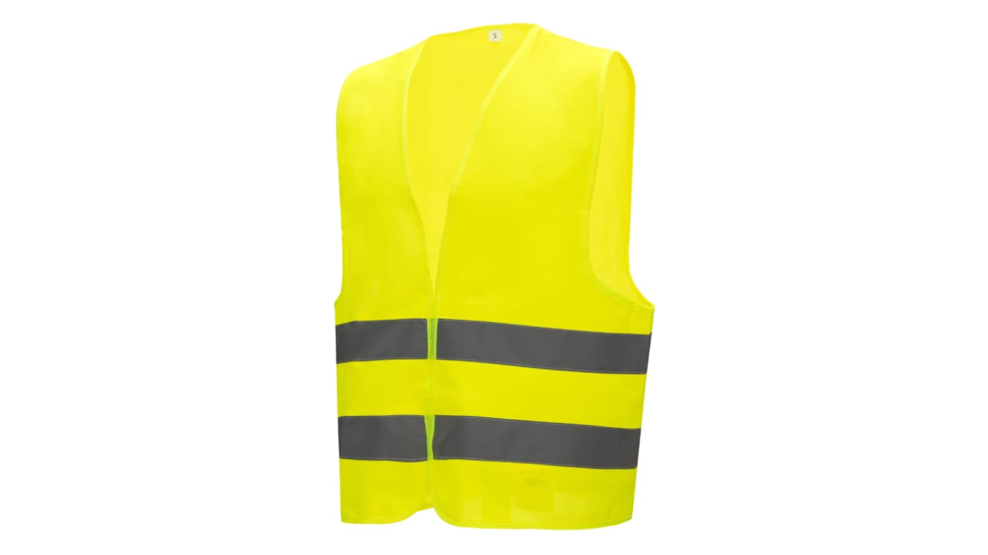 NITRAS SAFETY Yellow Breathable Hi Vis Vest, XXXXL