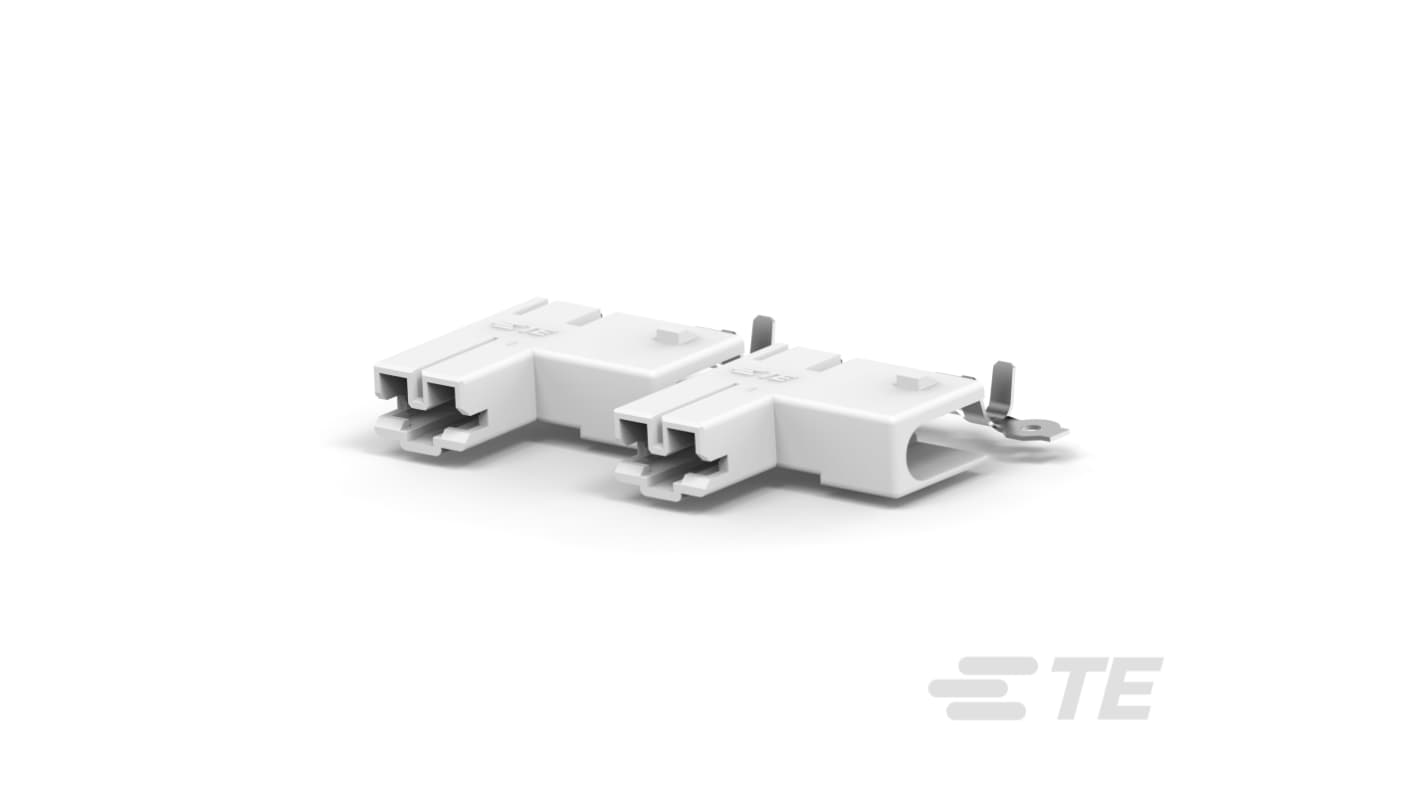 TE Connectivity POD-LOK 187 Insulated Spade Connector, Receptacle Assembly